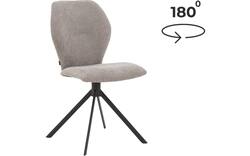 Goossens eetkamerstoel hera grijs stof - 8193210-03
